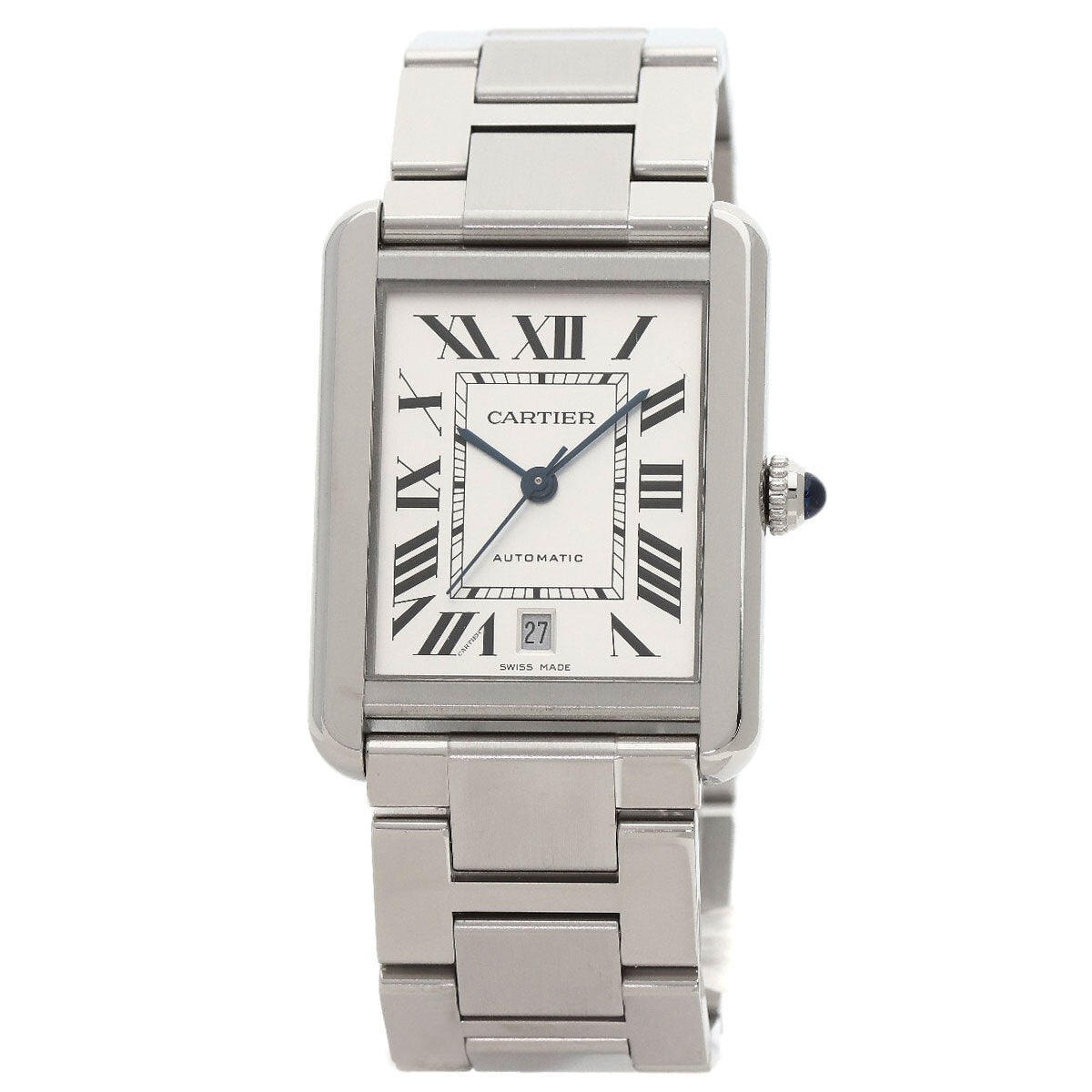 Cartier Tank Solo Xl Date Watches W5200028 Stainless Steel/Stainless Steel Mens