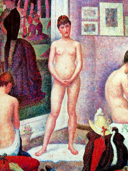 Georges Seurat, Lithograph Coa 175 Ex. Signed Op Numbered In Pencil Crayon