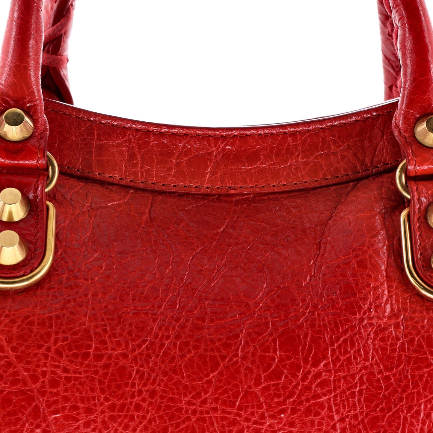 Balenciaga City Classic Metallic Edge Bag Leather Small