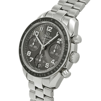 Omega Speedmaster Date 324.30.38.40.06.001 Gray Men'S Used Watch #2117