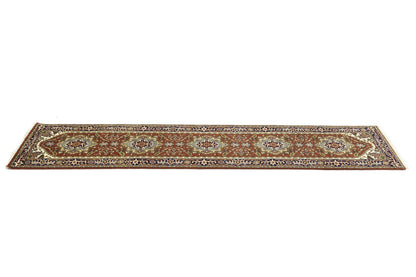 Heriz Serapi Oriental Runner Rug Floral Style Hallway & Kitchen Carpet 2'7X12 ft