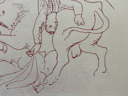 Pablo Picasso Lithograph Coa Signed Numbered In Pencil 180 Ex