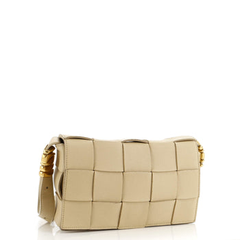 Bottega Veneta Cassette Crossbody Bag Maxi Intrecciato Grained Leather