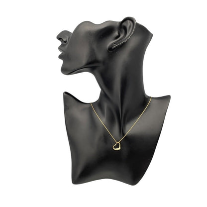 Tiffany & Co. Open Heart Necklace Gold 750