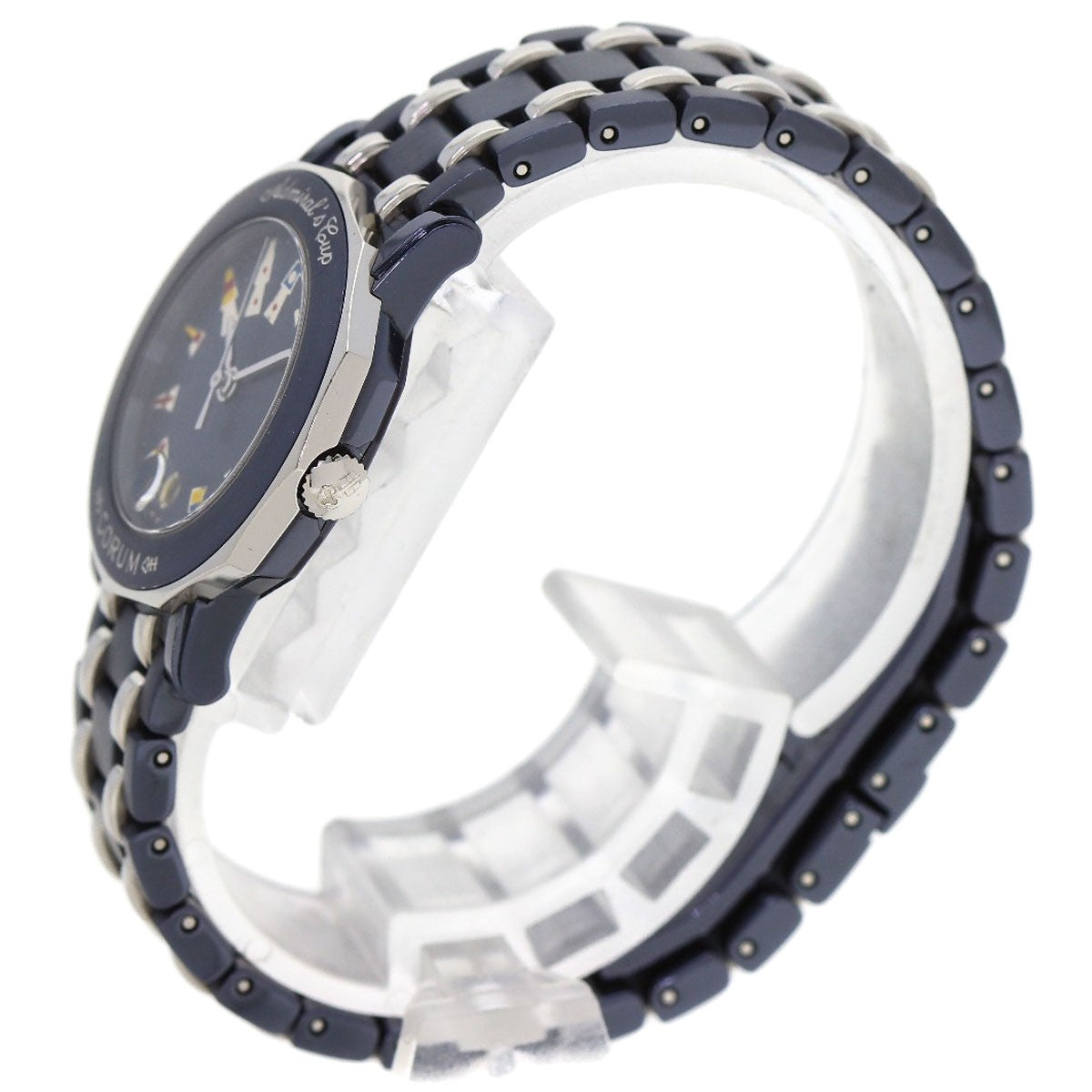 Steel CORUM Admirals cup Watches 39.130.30.V585 Stainless Steel/ Stainless