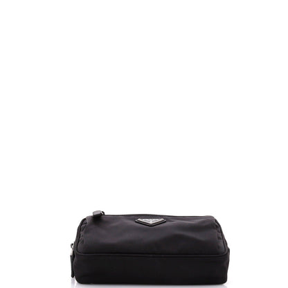 Prada Front Pocket Belt Bag Re-Nylon With Saffiano Leather