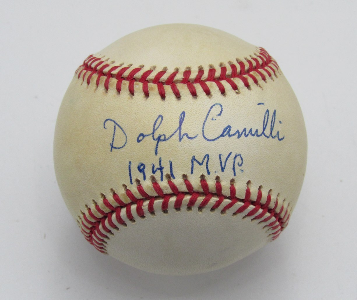 Dolph Camilli Signed/Inscribed Onl Baseball Brooklyn Dodgers Psa/Dna 191722