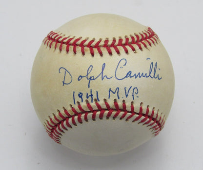 Dolph Camilli Signed/Inscribed Onl Baseball Brooklyn Dodgers Psa/Dna 191722