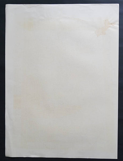 Risaburo Kimura Signed Original Serigraph Screenprint City-53 Edition Ap