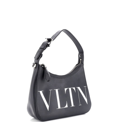 Valentino Garavani Vltn Hobo Printed Leather Small