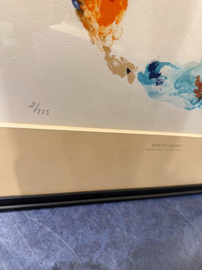 Kim En Joong Signed Original Lithograph Print