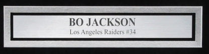 Bo Jackson Signed/Auto 16X20 Photo Los Angeles Raiders Framed Beckett 192366