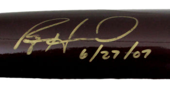 Ryan Howard Autographed Marucci Limited Edition Baseball Bat Phillies Jsa