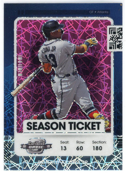 Ronald Acuna Jr. 2021 Panini Contenders Optic