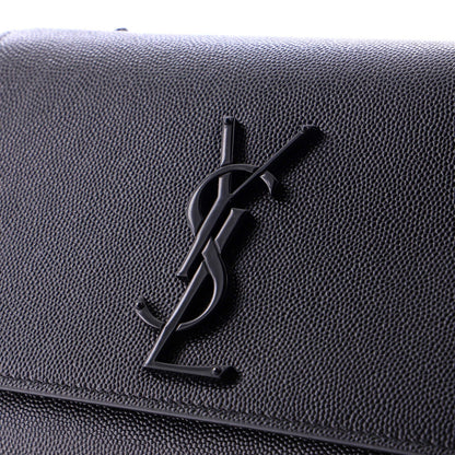 Saint Laurent Classic Monogram Crossbody Bag Grainy Leather Small