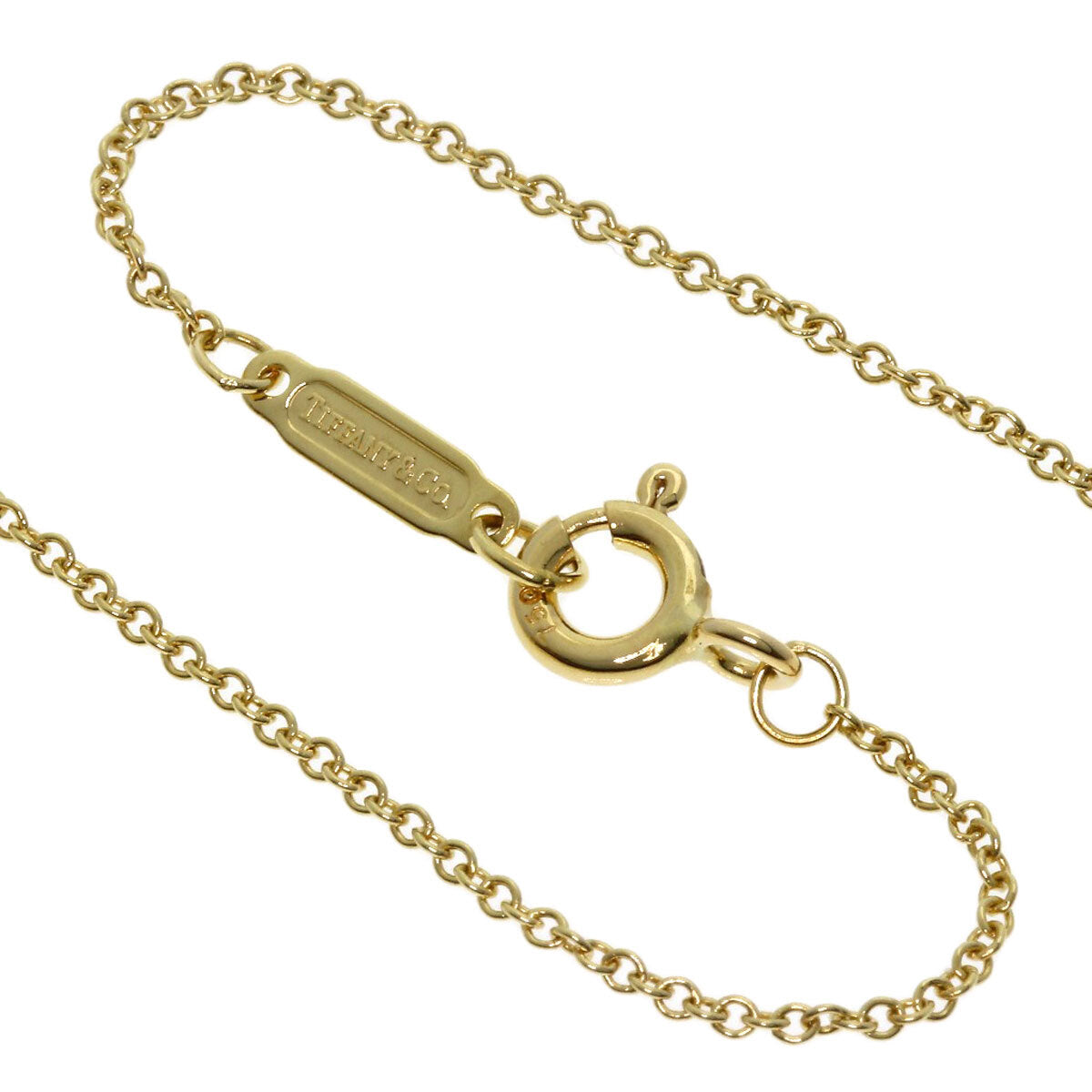 Tiffany&Co.   Necklace Heart White Shell K18