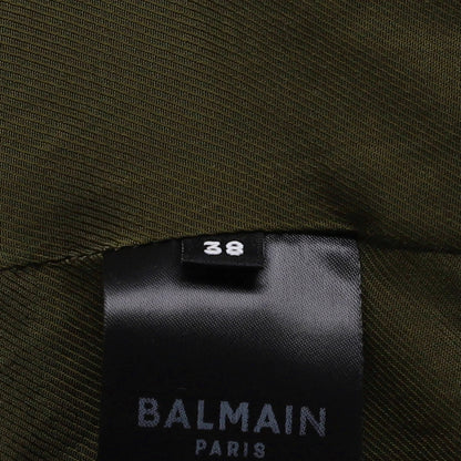 Balmain Women'S Double Breasted Blazer Wool