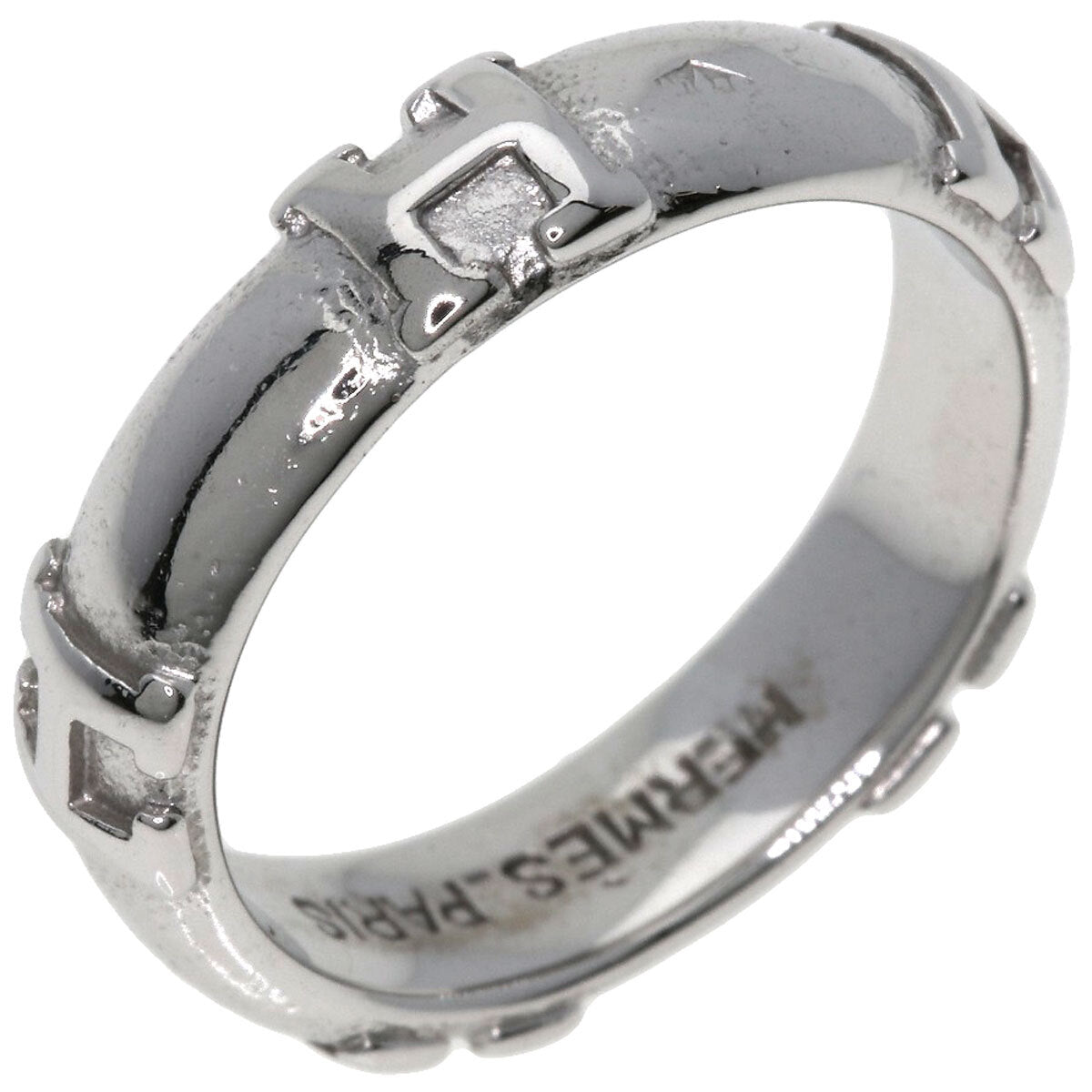 HERMES   Ring Fidelite # 47 K18 White Gold