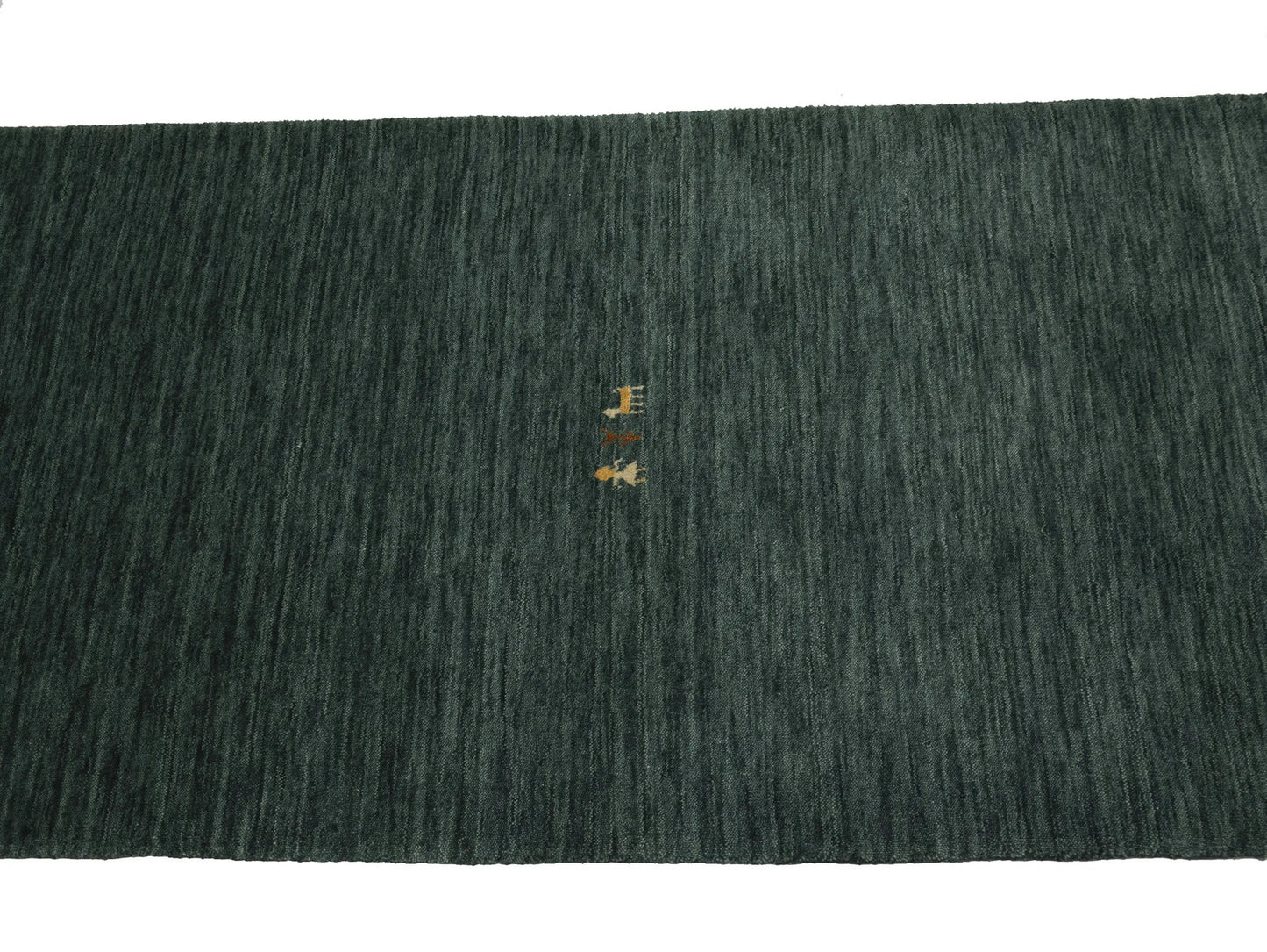 Pictorial Dark Green Tribal 3X12 Gabbeh Modern Runner Rug Kitchen Hallway Carpet