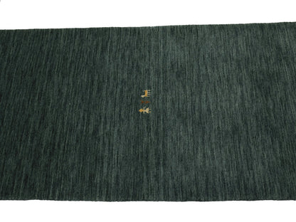 Pictorial Dark Green Tribal 3X12 Gabbeh Modern Runner Rug Kitchen Hallway Carpet