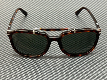 PERSOL PO0203S 24 31 Havana Green Unisex 57 mm