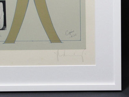 Claes Oldenburg Signed Original Lithograph Print