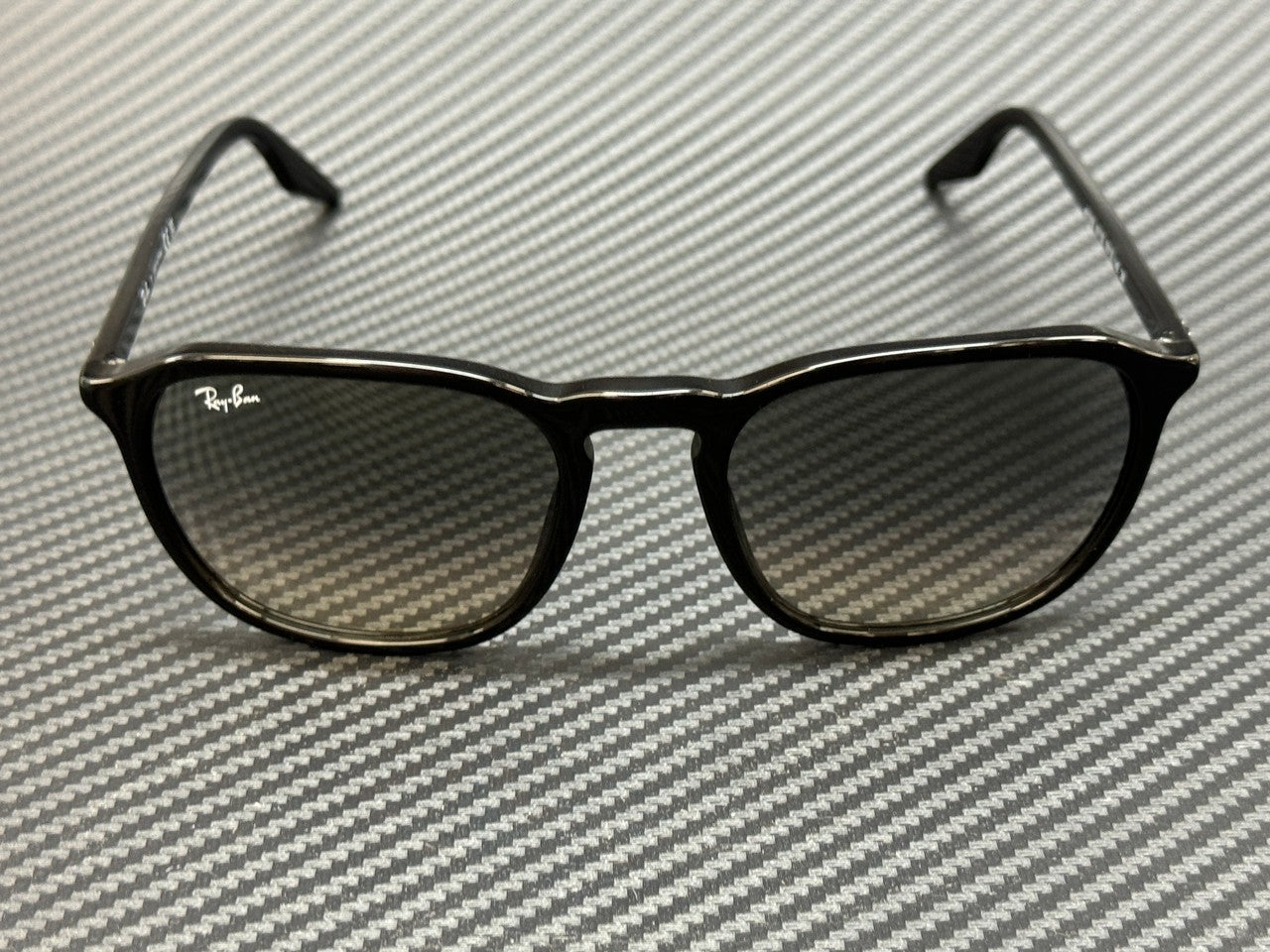 RAY BAN RB2203 901 32 Black Grey Gradient Unisex 55 mm Sunglasses