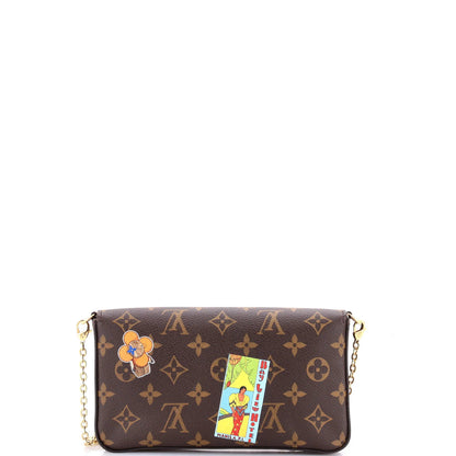 Louis Vuitton Felicie Pochette Limited Edition Monogram Canvas