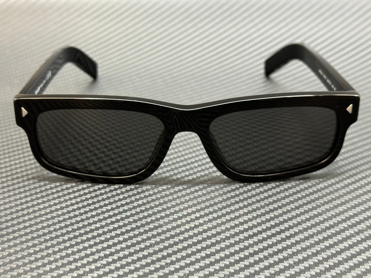 PRADA PR B11S 16K731 Black Dark Grey Men's 55 mm Sunglasses