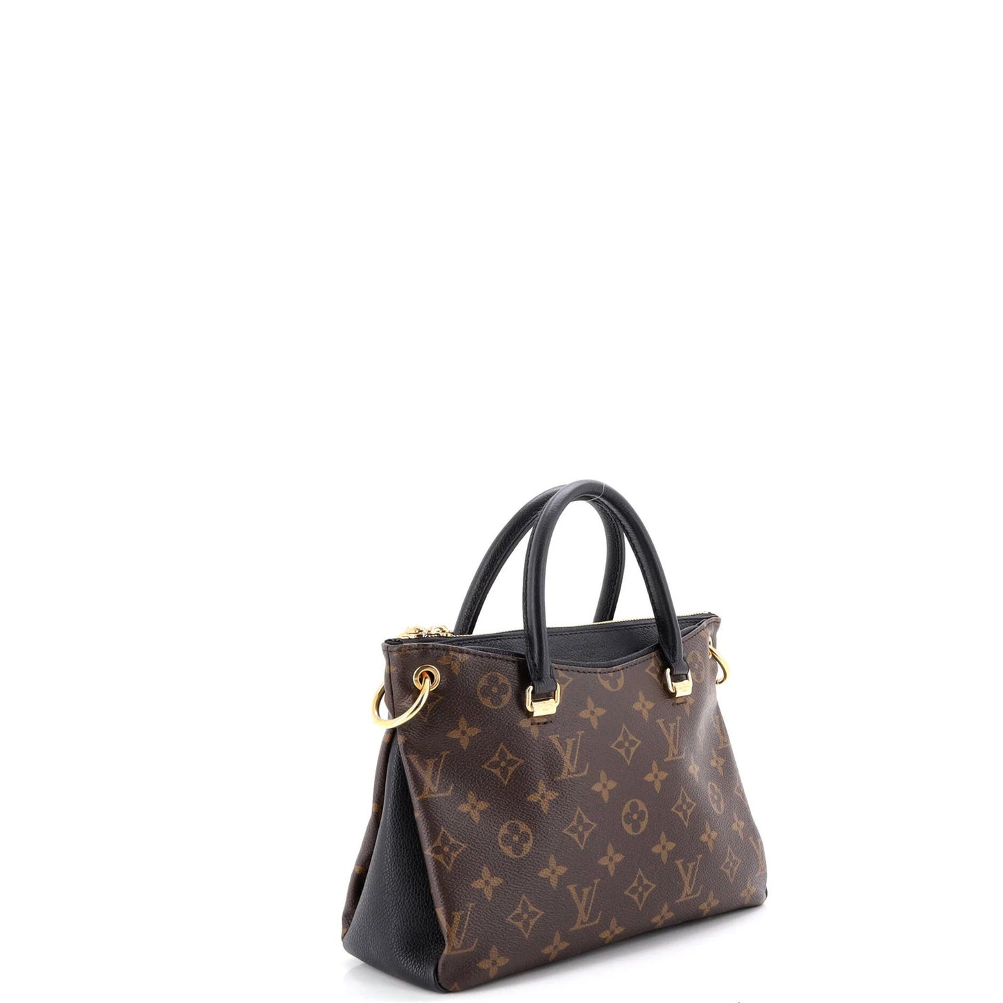 BB Louis Vuitton Pallas Tote Monogram Canvas with Leather