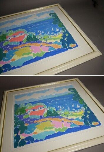 John Botz - Laguna Beach ? Original Lithograph