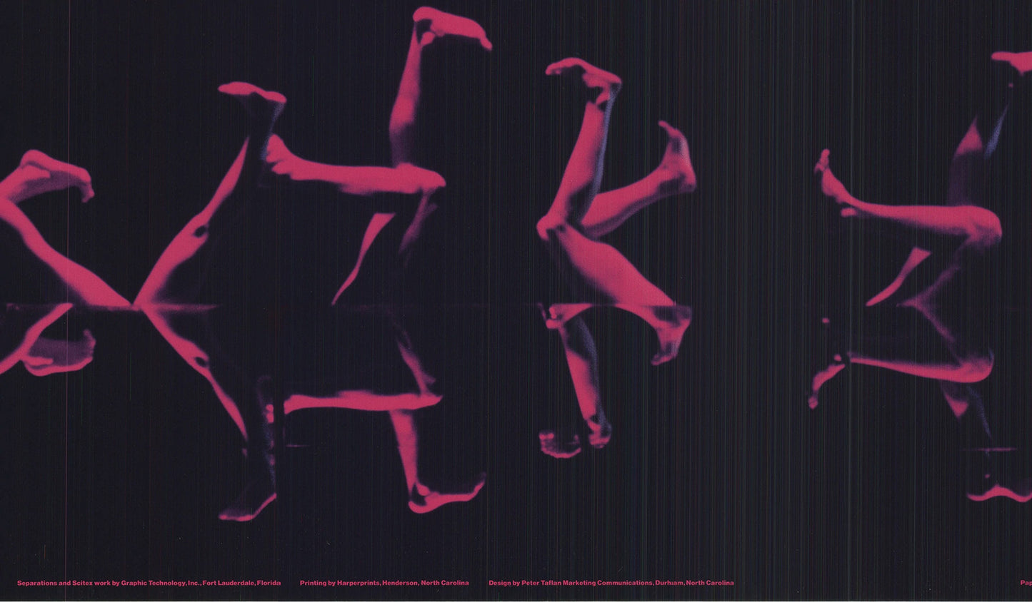 Jimmy Williams American Dance Festival " Offset Lithograph