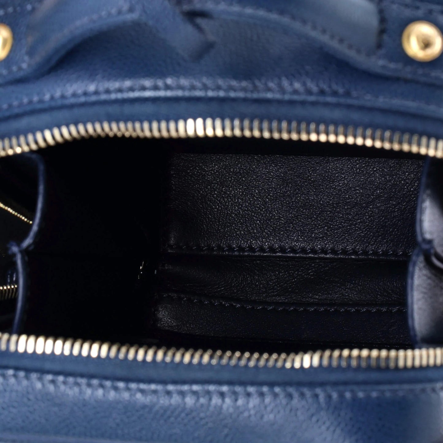 Chanel Filigree Vertical Vanity Case Quilted Caviar