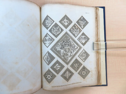 The British Herald 1St Edition Complete 1830, Turner & Marwood Armorial Bearings