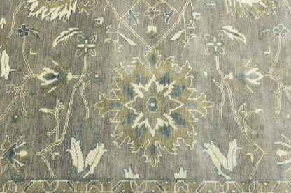 Oriental Peshawar Osh Chobi Large Square Rug