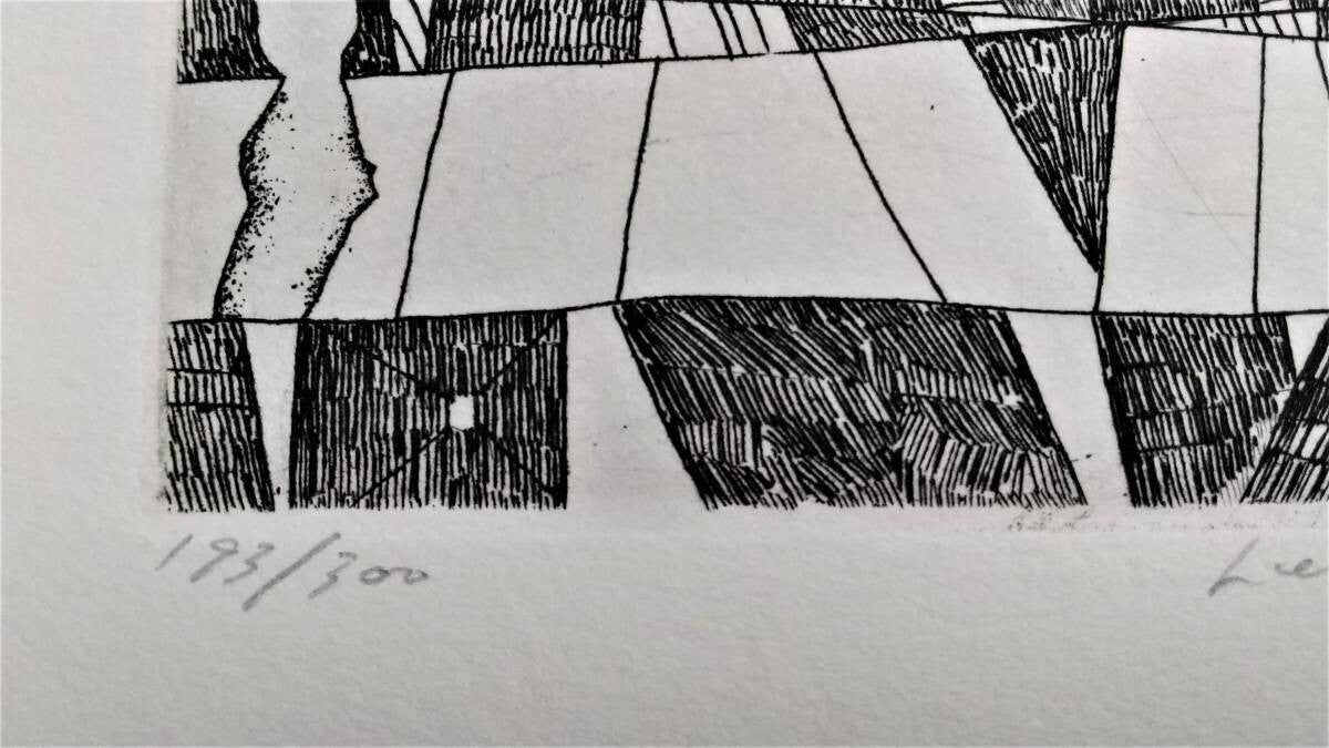 Risaburo Kimura Signed Original Etching Print