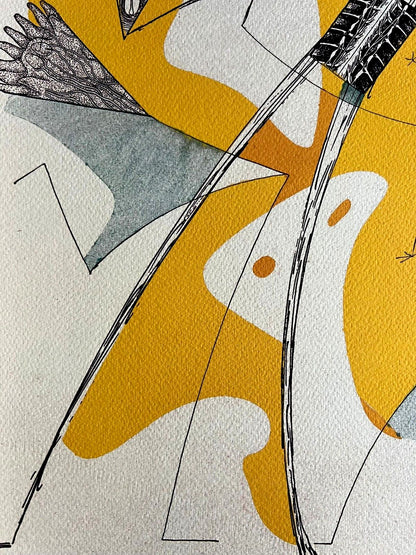 Max Ernst Lithograph Coa Signed Op Numbered By Hand