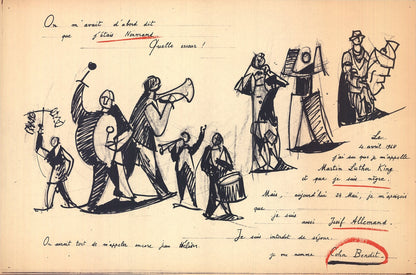 Artist Unknown Student Protest Poster " Lithograph