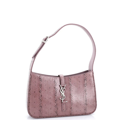 Saint Laurent Le 5 A 7 Hobo Snakeskin Small