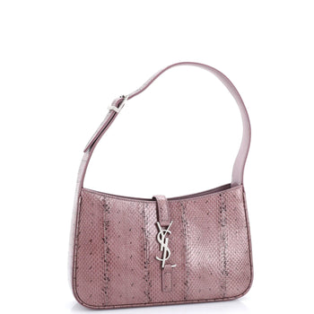 Saint Laurent Le 5 A 7 Hobo Snakeskin Small