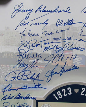 New York Yankees And Mets Collage Team Signed By