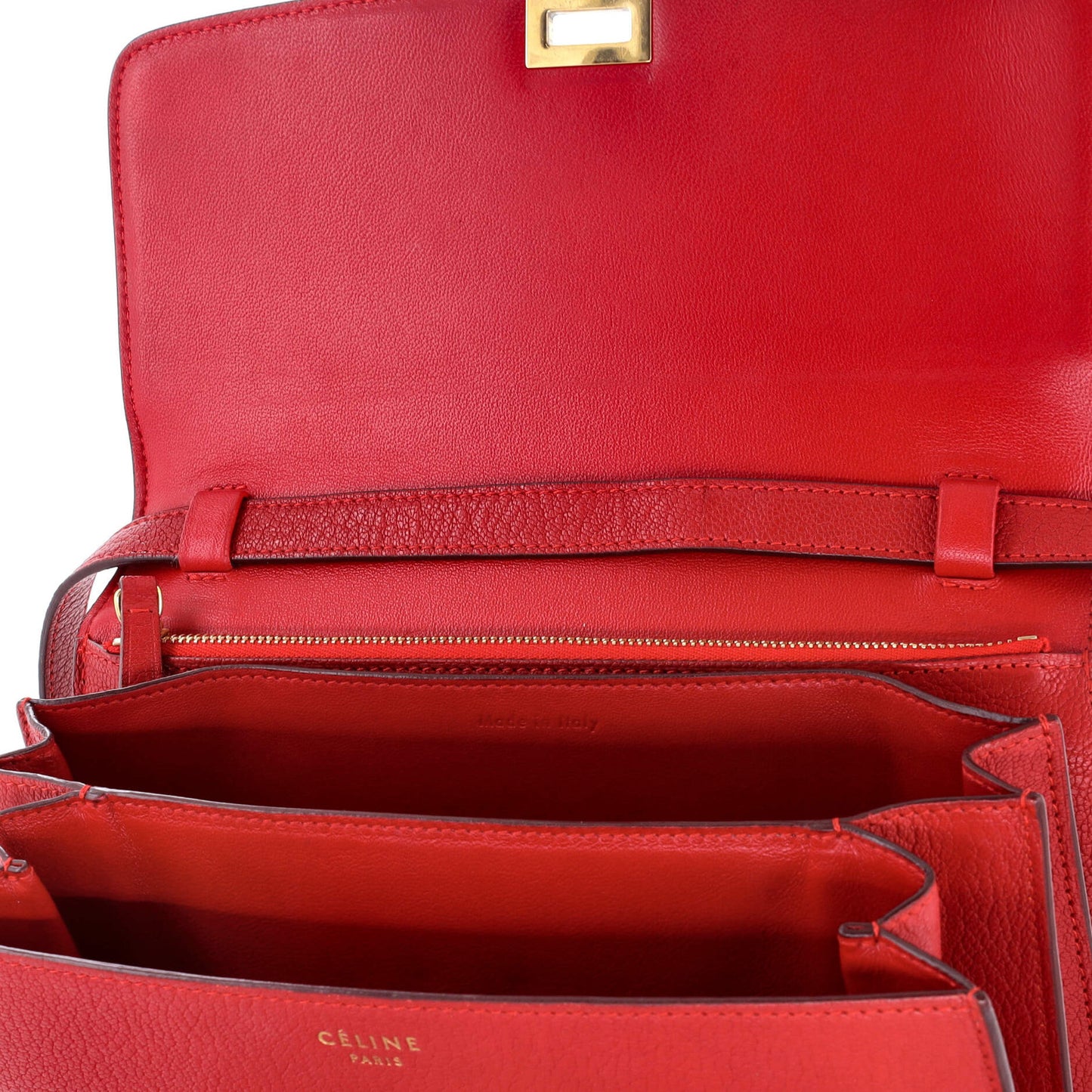 Celine Classic Box Bag Grainy Leather Medium