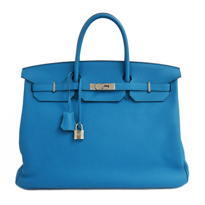 HERMES Birkin 40 Blue Zanzibar Togo A