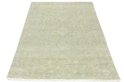 ft Muted Floral Design Oriental Rug Transitional Foyer Bedroom Decor Carpet 4X6