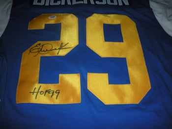 Eric Dickerson Rams Psa/Dna/Coa Signed Official