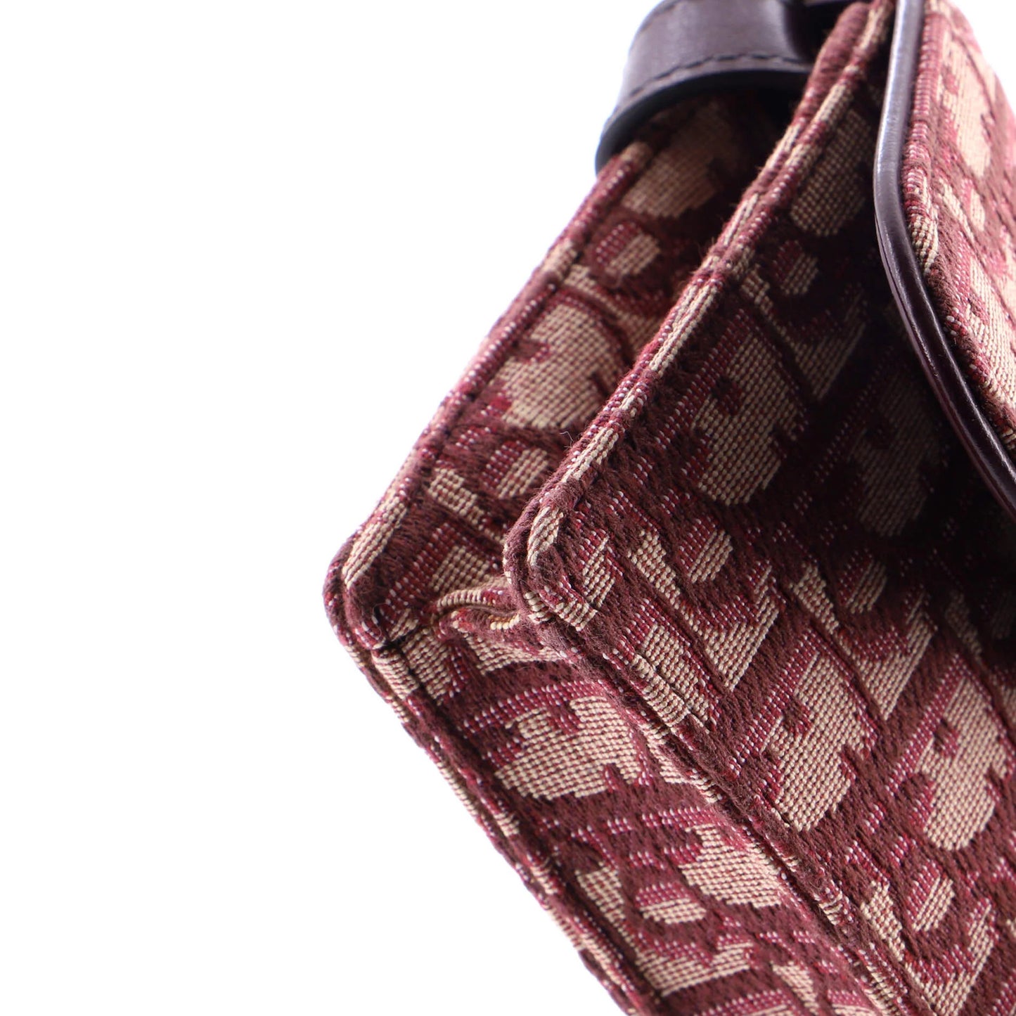 Christian Dior Saddle Rectangular Belt Bag Oblique Canvas