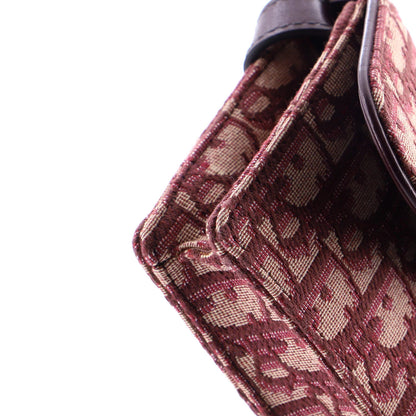 Christian Dior Saddle Rectangular Belt Bag Oblique Canvas