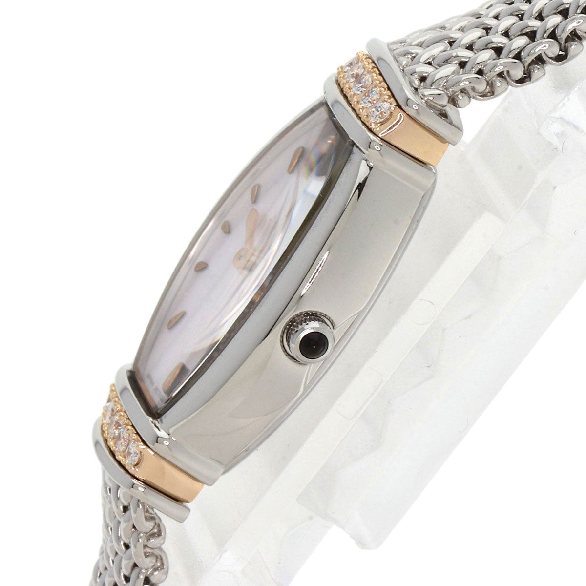 Seiko Credor Diamond Watches Gste966 1E70-3B90 Stainless Steel/Ssxk18Pg