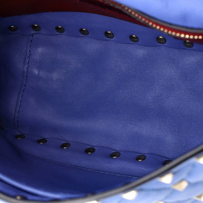 Valentino Garavani Rockstud Spike Flap Bag Quilted Leather Medium