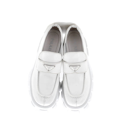 Prada Women'S Monolith Loafers Leather